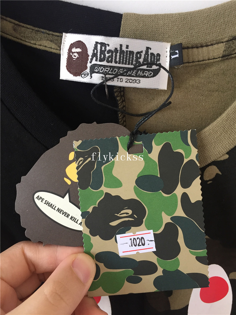 A Bathing Ape Shark Bape Tshirt